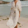 Sundress Addy Kaftan White Sale