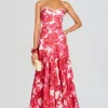 Charo Ruiz Ambar Long Dress White Blossom WhiteBlossom Clearance