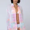 Juliet Dunn Dhaka Print Shirt Multi Dhaka Print Multi Discount