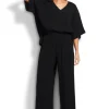 Seafolly Double Cloth Pants Black New
