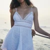 Charo Ruiz Lavene Short Dress White New