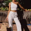 Faithfull The Brand Le Monoa One Shoulder Top White Fashion