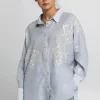 Greek Archaic Kori Lefkada Shirt Tunic Grey New