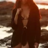 PQ Swim Millie Tie Cover Up Midnight Hot