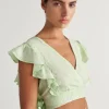 Pearl & Caviar Zakar Top Mint Hot