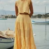 Sundress Odette Skirt Gingham Yellow Discount