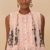 Farm Rio Pink Dream Garden Blouse PinkDream Fashion