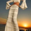 Charo Ruiz Shir Skirt White Outlet