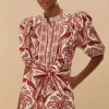 Farm Rio Tropical Cameo Romper Best