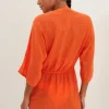 Vix Swimwear Allie Short Cover Up Marigold Fashion
