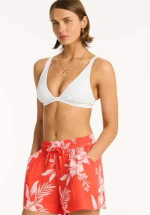 Sea Level Aloha Beach Short Flame Hot