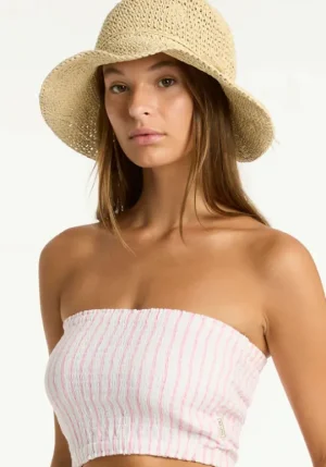 Sea Level Amalfi Bandeau Top Pink AmalfiPink Hot