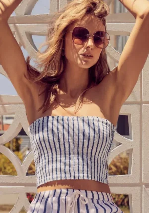 Sea Level Beach Bandeau Top Amalfi Fashion