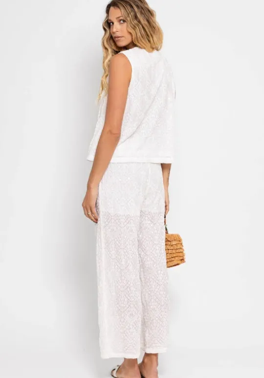 Sundress Bao Top Santorini White New