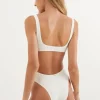 Vix Swimwear Becky Mayra Swimsuit White Sale