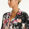 Sea Level Belle Aloha Shirt Black Belle/Black Discount