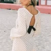 Away That Day Bimini Dress Ivory Clearance