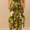 Farm Rio Botanical Forest Midi Skirt Online