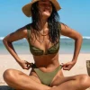 Away That Day Cannes Bikini Olive Shine Fashion