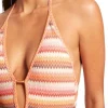JETS Swimwear Capri Stripe V Neck Swimsuit Discount