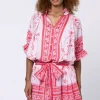 Juliet Dunn Cherry Blossom Blouson Dress CherryBlossom Best