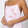 Juliet Dunn Cherry Blossom Strappy Maxi Dress CherryBlossom Discount