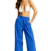 Seafolly Crinkle Beach Trousers Azure New