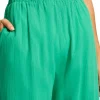 Seafolly Crinkle Beach Trousers Jade Outlet