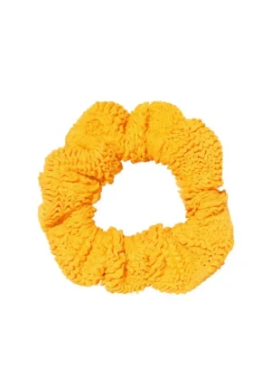 Hunza G Crinkle Scrunchie Mango Sorbet Fashion