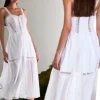 Charo Ruiz Dafelle Long Dress White Discount