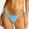 Seafolly Daydreamer Triangle Bikini Powder Blue Hot