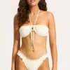 Seafolly Daydreamer Underwire Halter Bikini Vanilla Fashion