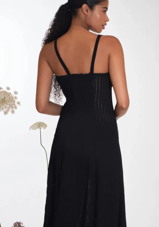 Charo Ruiz Devi Maxi Dress Black New