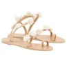 Ancient Greek Sandals Eleftheria Sandals Beige Outlet