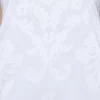 Juliet Dunn Embroidered V Neck Dress White Outlet