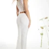 Charo Ruiz Eris Long Skirt White Sale