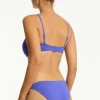Sea Level Essentials Twist Bandeau Bikini Iris Discount