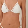Vix Swimwear Eyelet Naya Triangle Bikini New