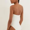Vix Swimwear Firenze Jolie Swimsuit Off White Clearance