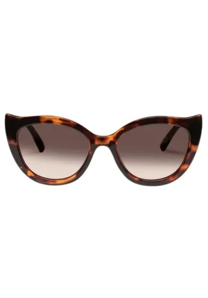 Le Specs Flossy Sunglasses Tort Fashion