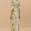 Farm Rio Folk Floral Jumpsuit Outlet