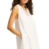 Seafolly Gathered Neck Mini Dress Online