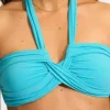 Seafolly Goddess Bandeau Bikini Blue Atoll Fashion