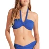Seafolly Goddess Bandeau Bikini Azure Outlet