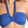 Seafolly Goddess Bandeau Bikini Azure Outlet