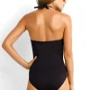 Seafolly Goddess Twist Swimsuit Black Clearance