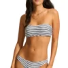Seafolly Bandeau Bikini Isla Palm Outlet