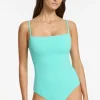 JETS Swimwear Isla Rib Minimal Tank Dolce Sale