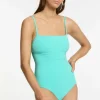 JETS Swimwear Isla Rib Minimal Tank Dolce Sale