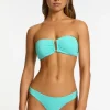 JETS Swimwear Isla Rib U Trim Bandeau Bikini Dolce Hot
